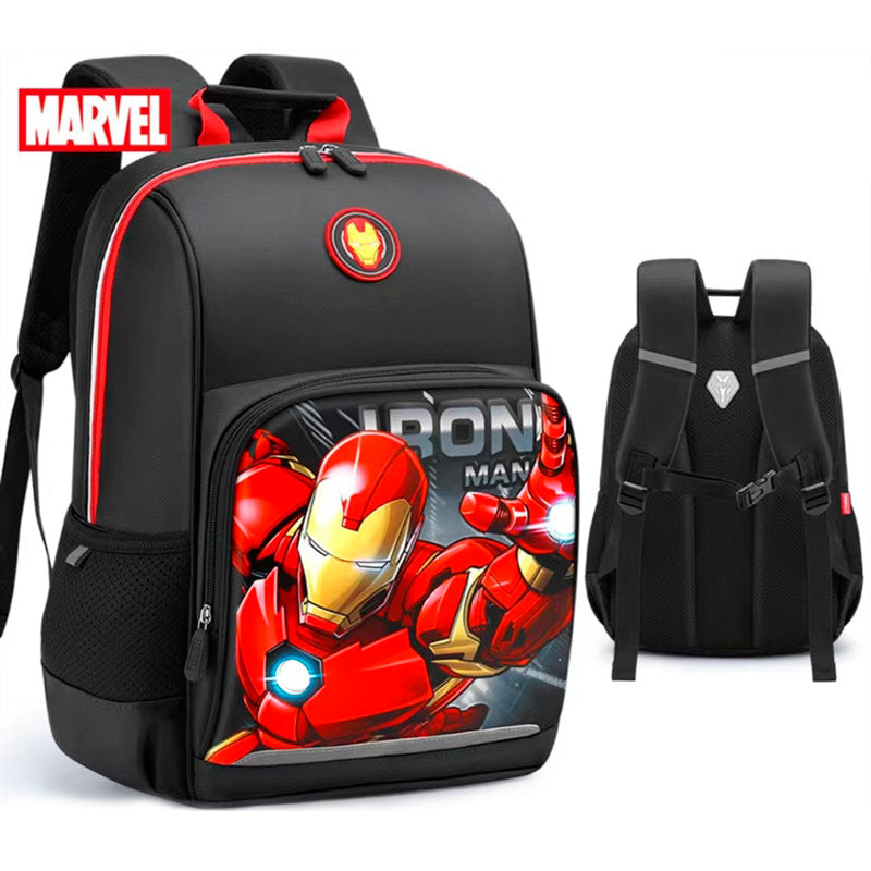 Mochila Escolar Infantil Ergonômica Costas Avengers Super Luxo Marvel