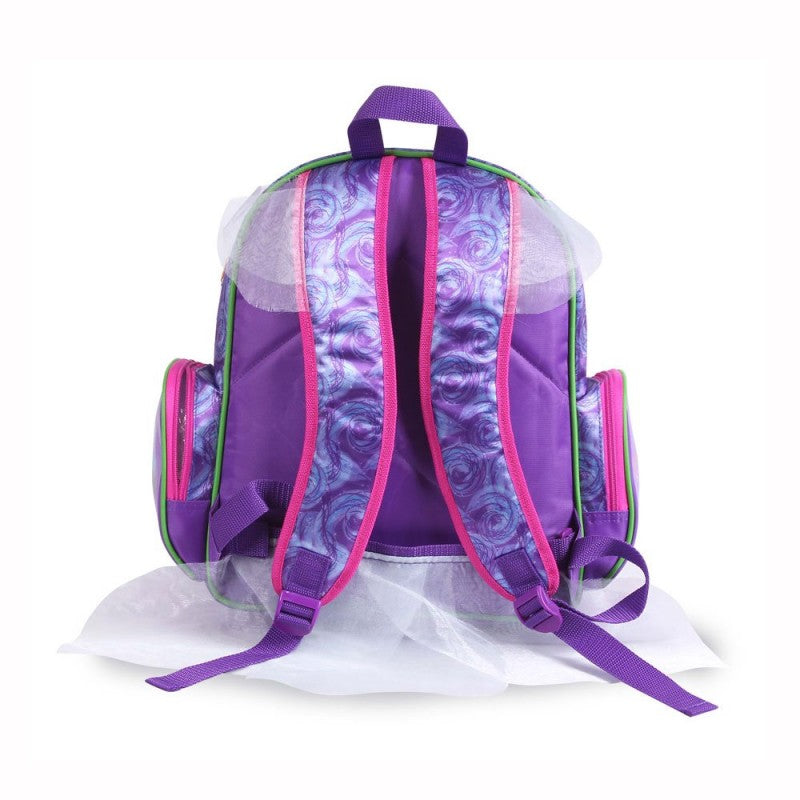 Mochila Escolar Infantil Feminina Menina Fadas Tinker Bell Sininho - Tamanho G