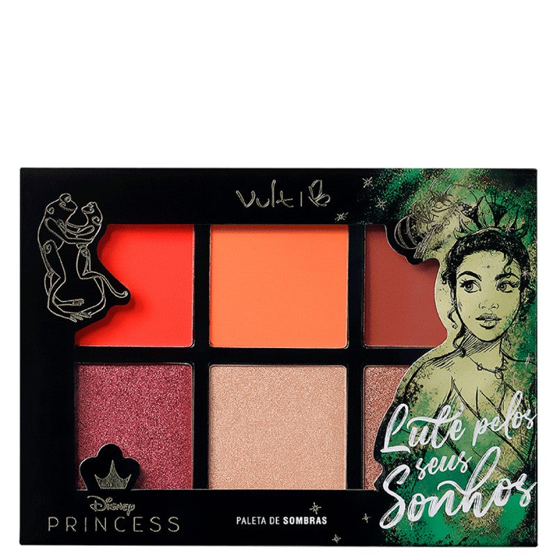 Disney Princess Tiana Vult Eyeshadow Palette 16,8g