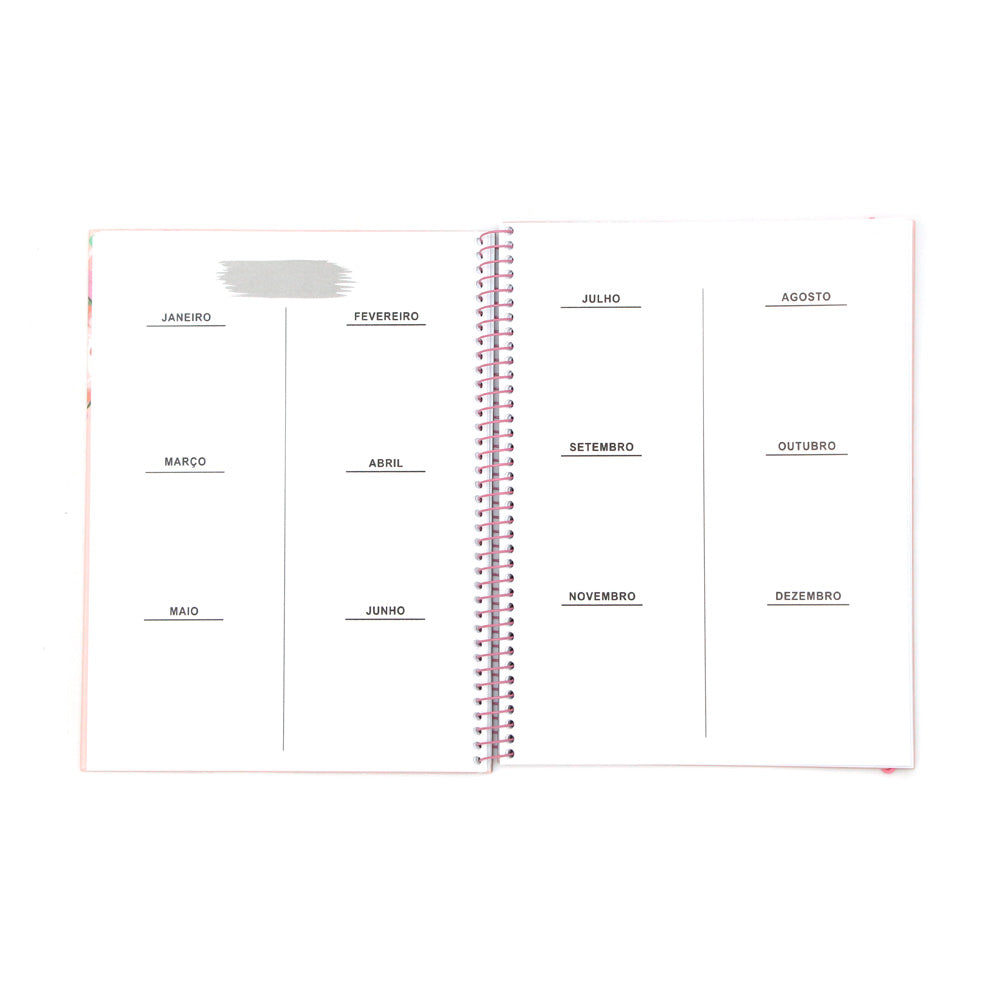 Cuaderno Planificador Semanal Permanente 24x18 cm - Calendario Organización Escolar Cuaderno