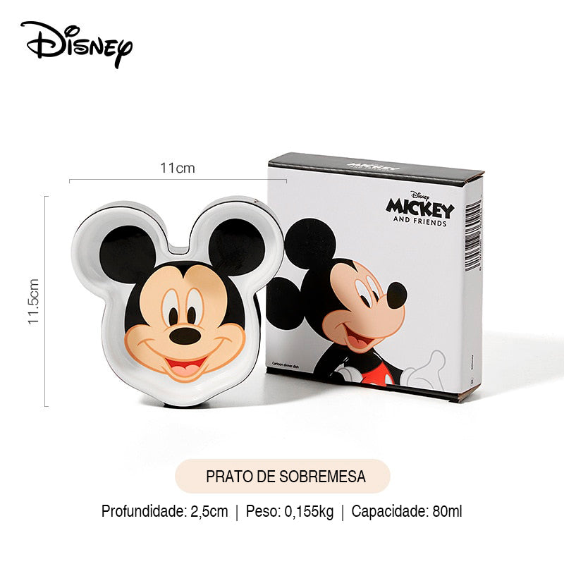 Prato Sobremesa Mickey 11cm Noble Kitchen Disney