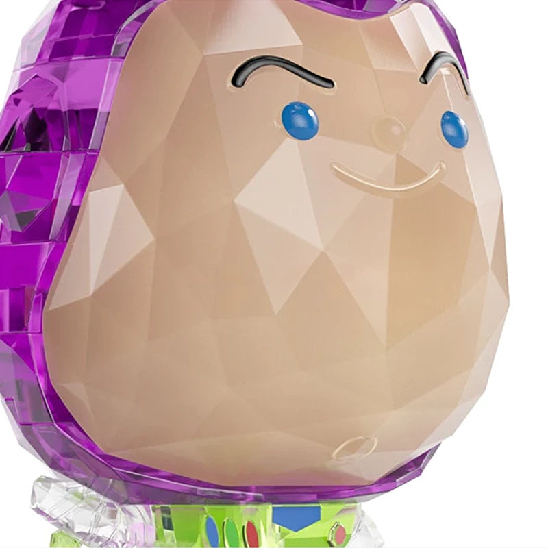 Buzz Lightyear Toystory Crystal Blocks Quebra-Cabeça 3D Disney