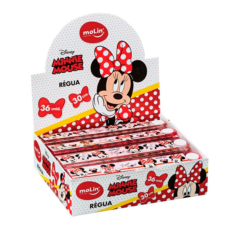 Regla Plegable Minnie Mouse Disney 30cm