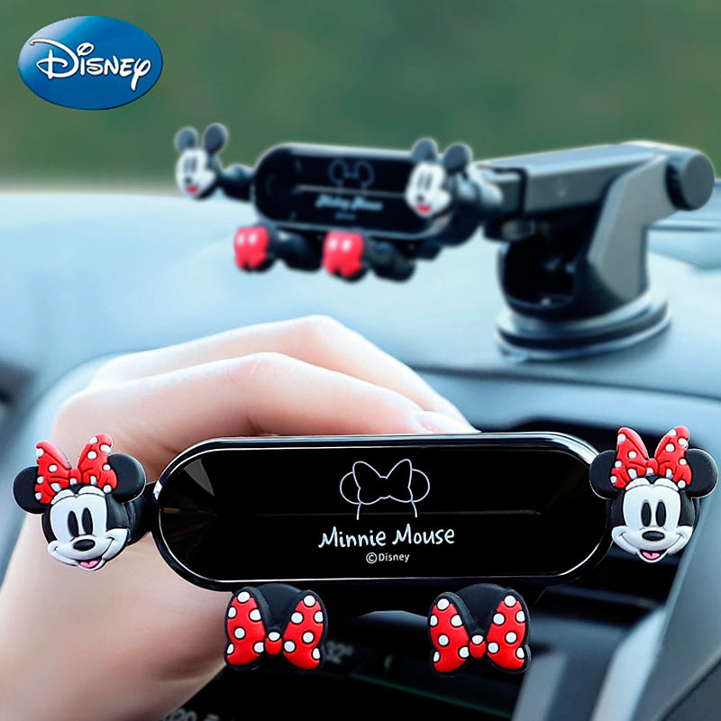 Suporte Celular Veicular Mickey Minnie Donald Margarida Pooh Disney