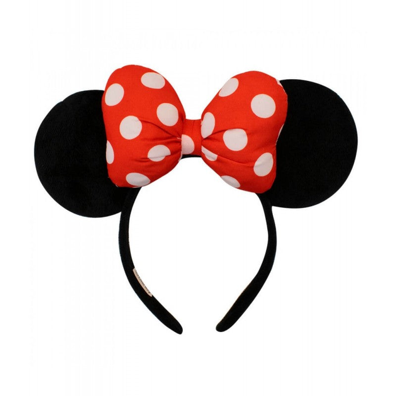 Tiara Minnie Laço Vermelha Que Acende (Led) Oficial Disney