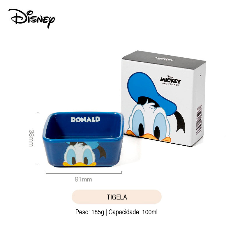 Tigela Cumbuca Quadrada Donald Noble Kitchen Disney