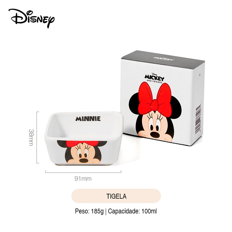 Tigela Cumbuca Quadrada Minnie Noble Kitchen Disney