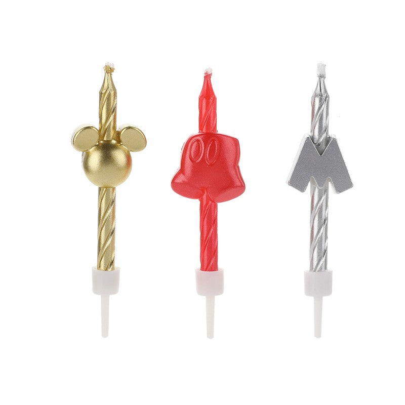 Iconos del palillo de la fiesta de cumpleaños de la vela de Mickey