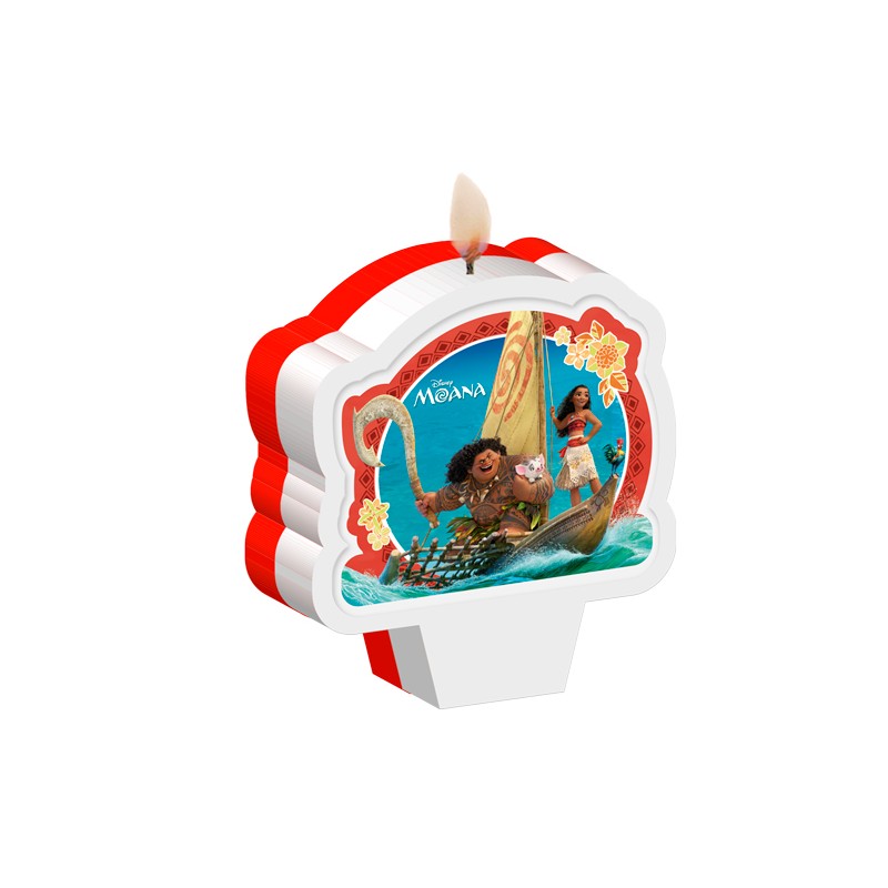 Tema de fiesta de Moana de vela plana