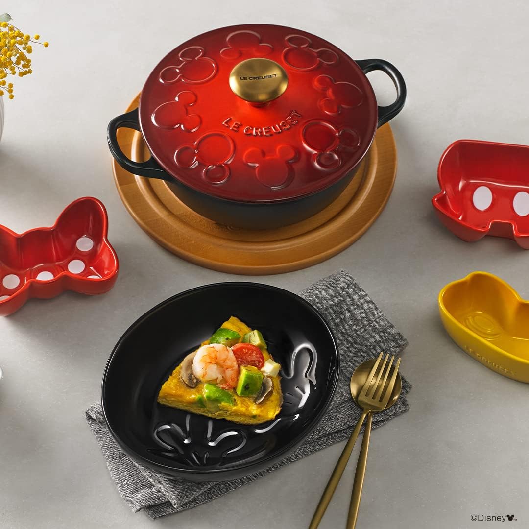Kit Petisqueiras Mickey e Minnie Icons Disney 4pcs