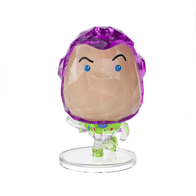 Buzz Lightyear Toystory Crystal Blocks Quebra-Cabeça 3D Disney