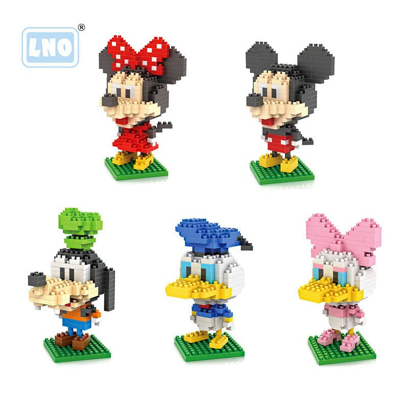 Mini Blocos Mickey e Amigos Disney