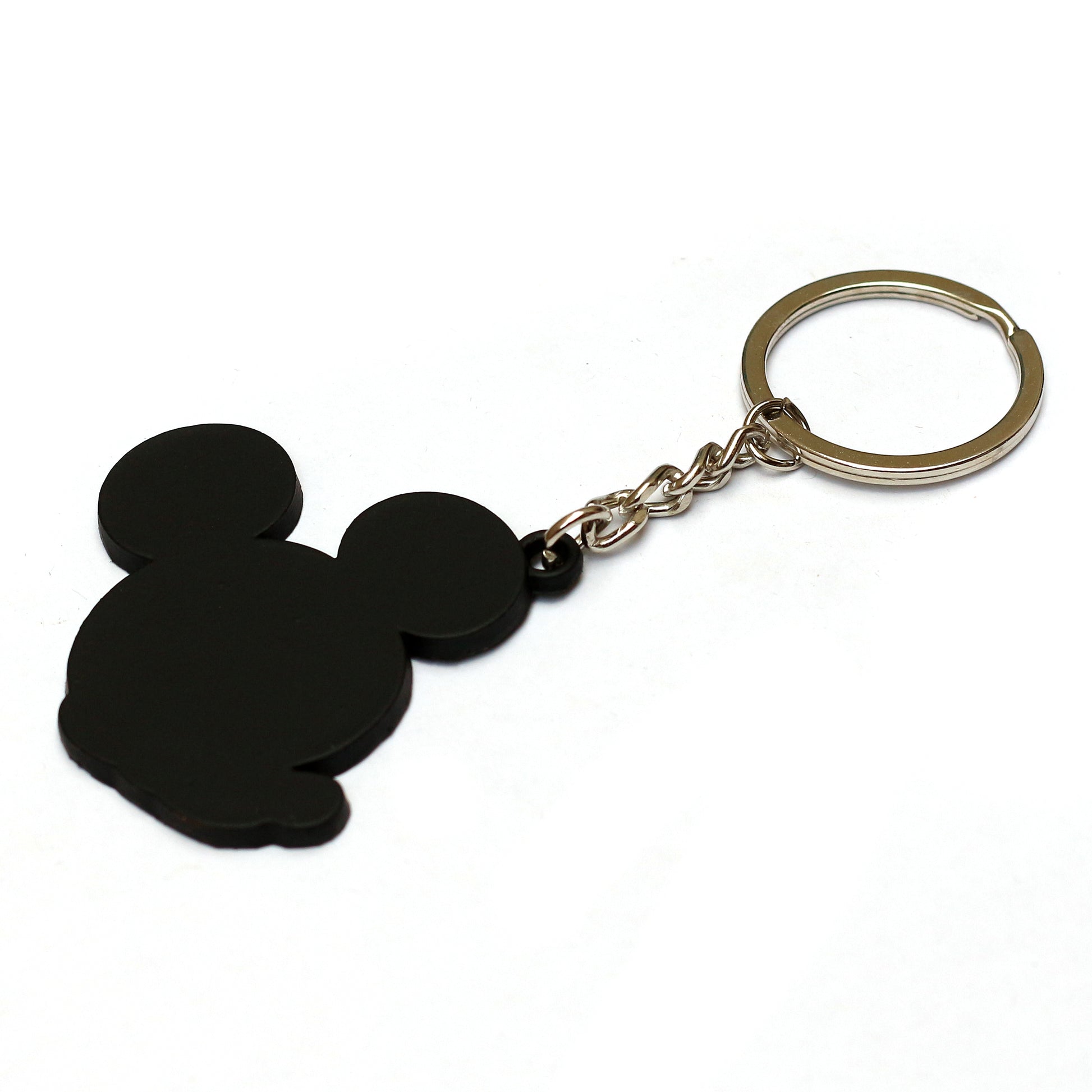 Disney Black Silhouette Mickey Head Keychain – Magia e Imaginacao