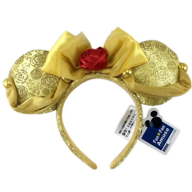 Tiara Minnie Luxury Yellow Disney