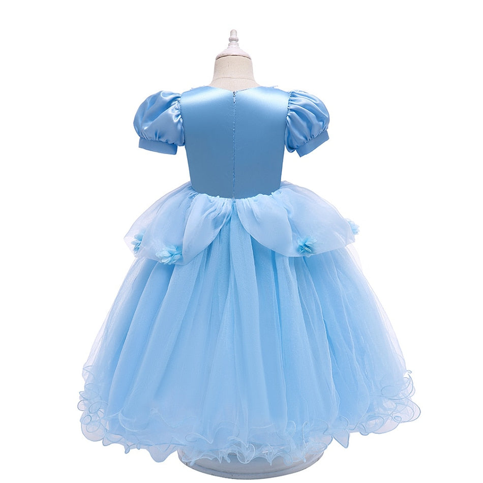 Fantasia Infantil Cinderela Luxo Cosplay