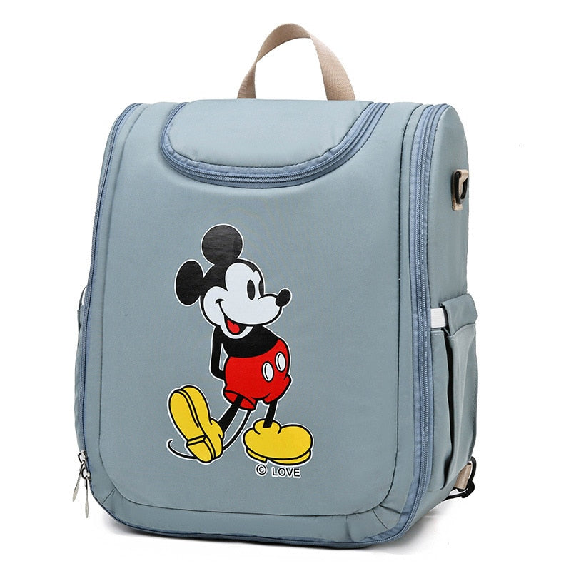 Mochila de maternidad para bebé con cambiador portátil Mickey Disney