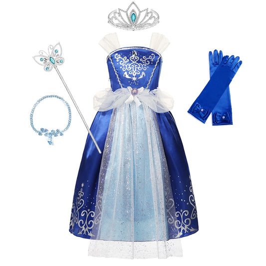 Disfraz infantil de Cenicienta Cosplay Standard 01