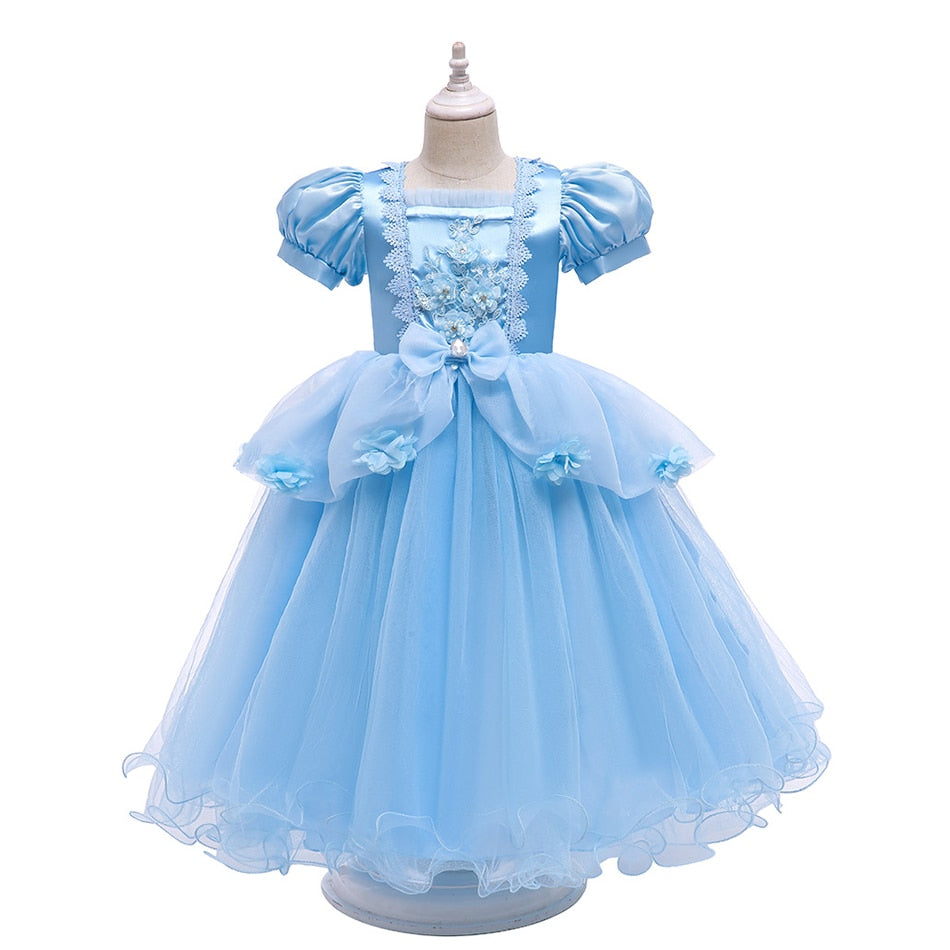 Vestido da Cinderela Luxo - Infantil