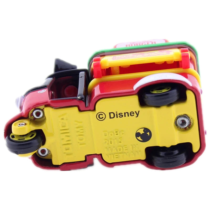 Mickey Disney Motors Takara Tomy Hamburger Cart Collectibles