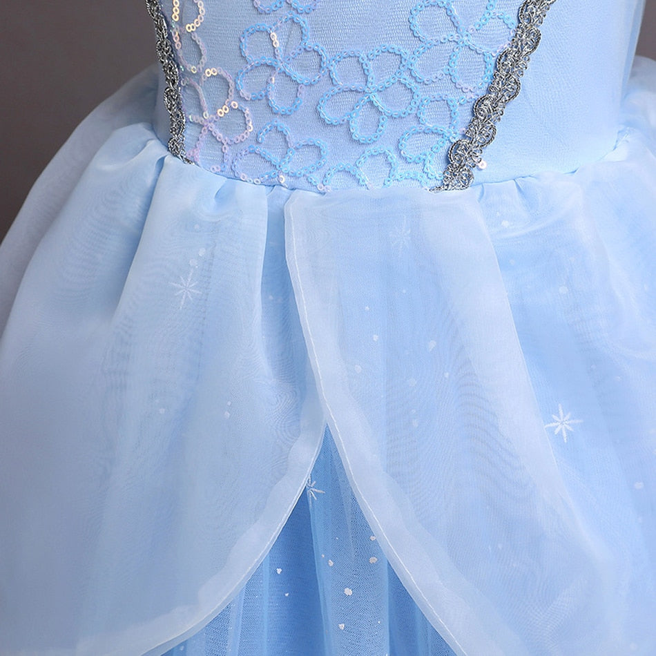 Disfraz de Cenicienta Premium Cosplay para niños