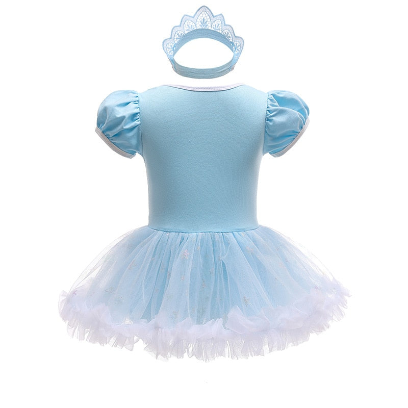 Elsa Frozen Baby Cosplay Costume