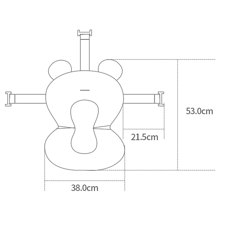 Almofada de Banho Flutuante Mickey e Minnie Disney