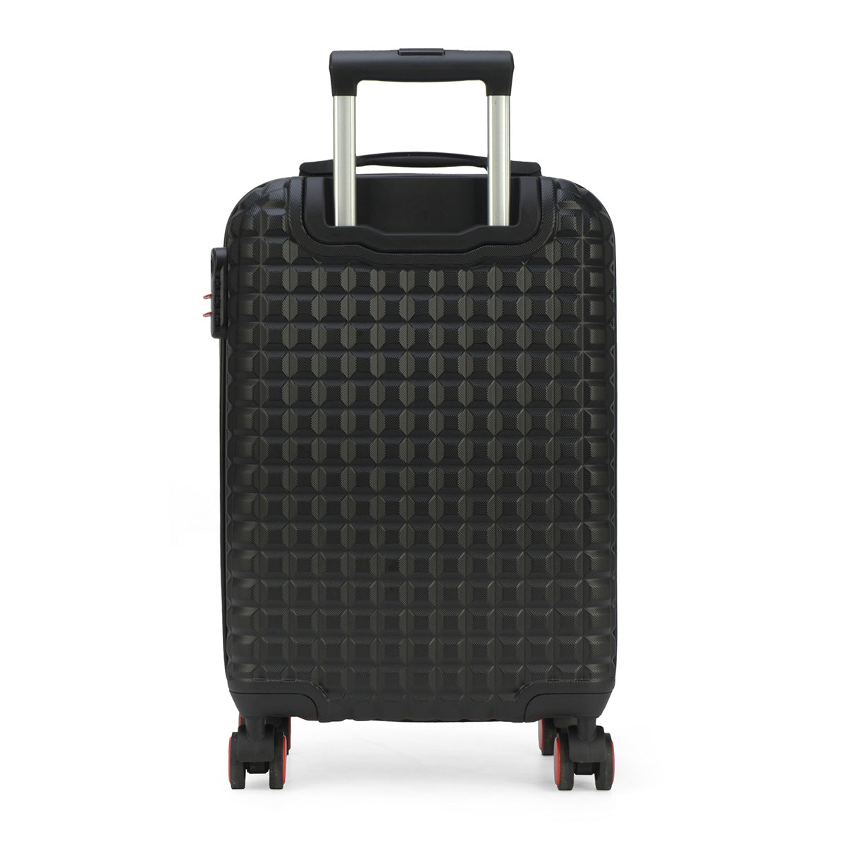 Mickey Black Embossed Maple Suitcase