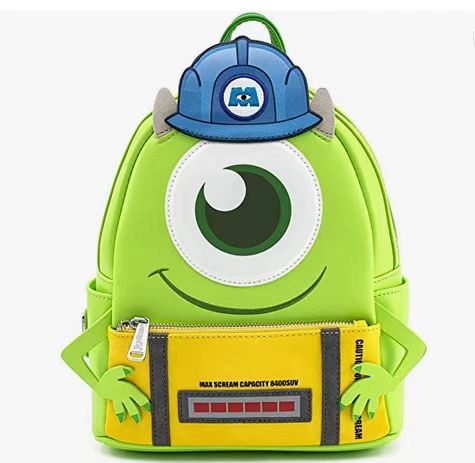 Bolsa Mochila de Costas Mike Monstros S/A Loungefly Original Disney