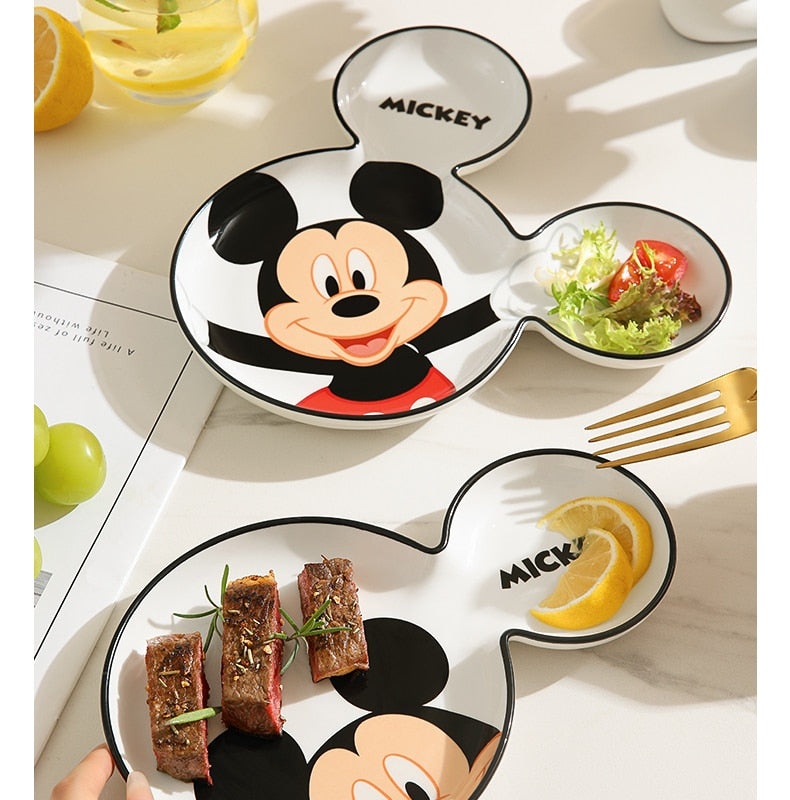 Mickey Two Ears Noble Kitchen Disney Snack Plate