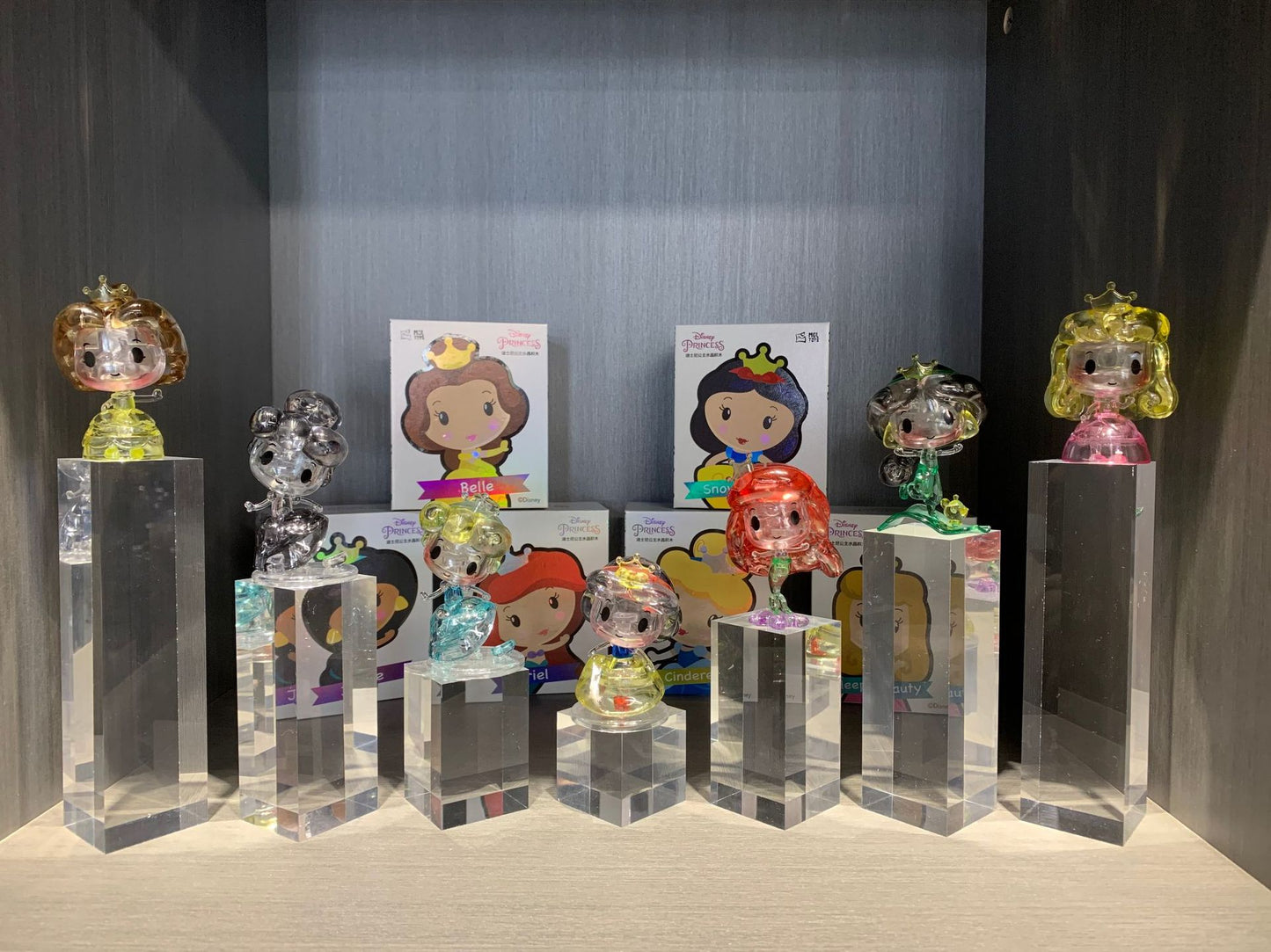 Rompecabezas 3D Disney de bloques de cristal de princesa Jasmine