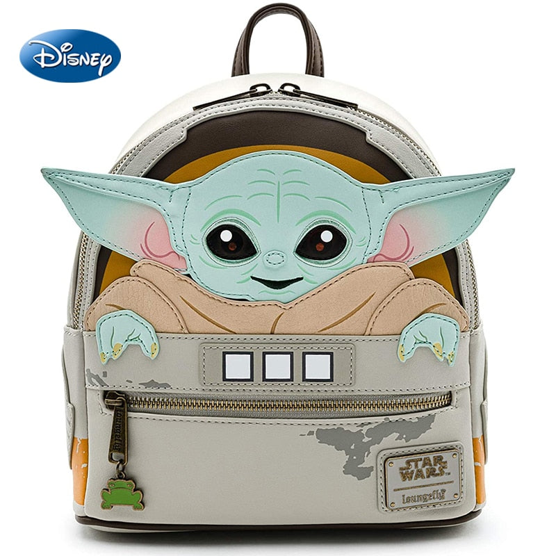 Bolsa Mochila de Costas Baby Yoda Loungefly Original Star Wars Disney