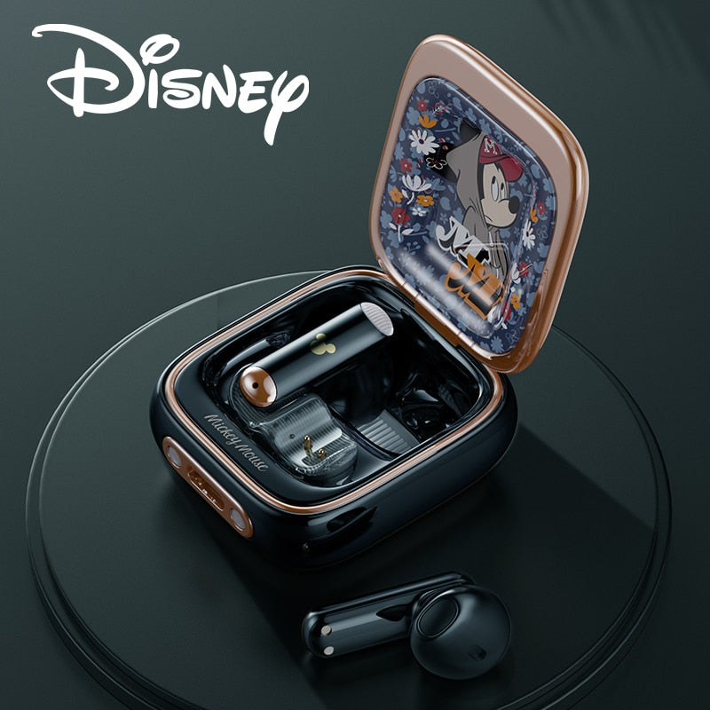 Fones de Ouvido Mickey e Minnie Lux TWS Bluetooth 5.2 Sem Fios Disney