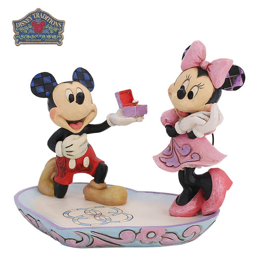 Estátua Mickey e Minnie Um Momento Mágico