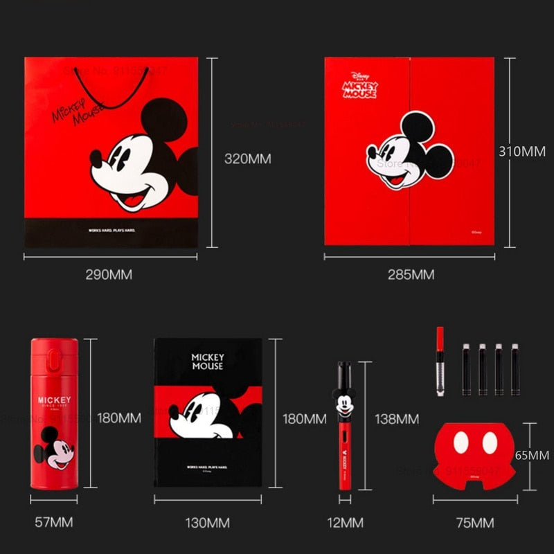 Kit Papelaria Mickey Luxury Disney