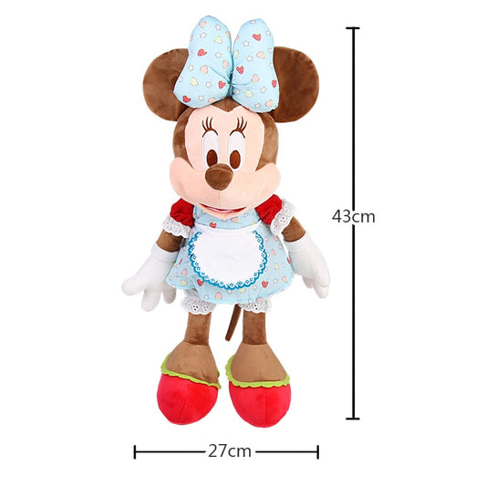 Pelúcia Minnie Avental 43cm Oficial Disney