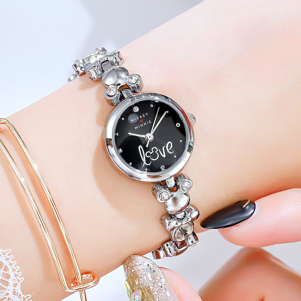 Reloj de pulsera Mickey y Minnie Love Disney