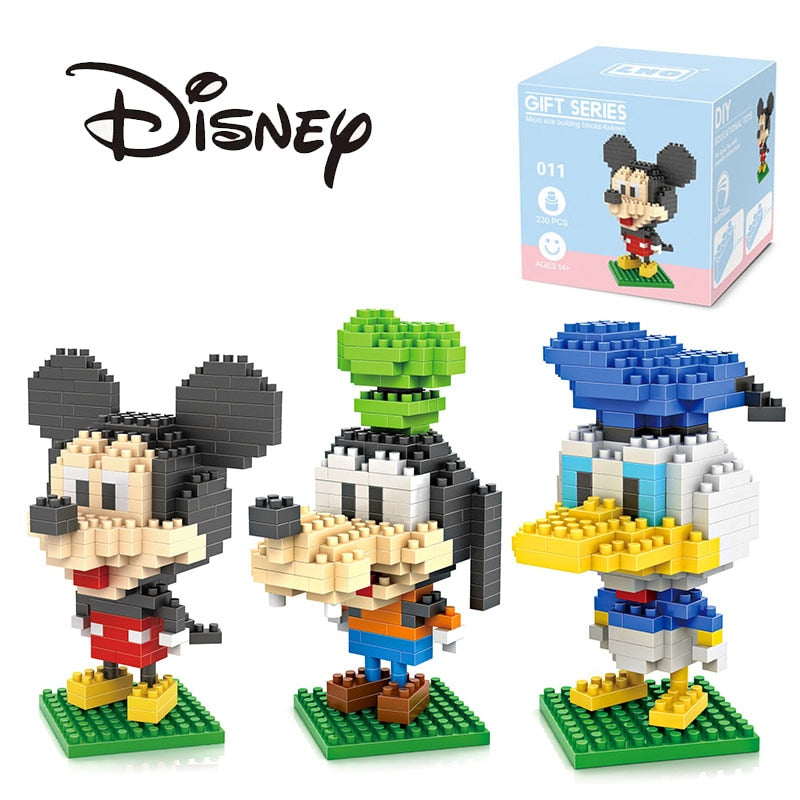 Mini Blocos Mickey e Amigos Disney