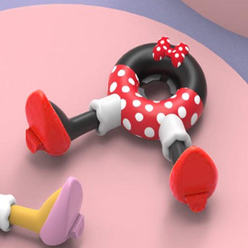 Gancho de soporte doble automotriz Minnie Disney