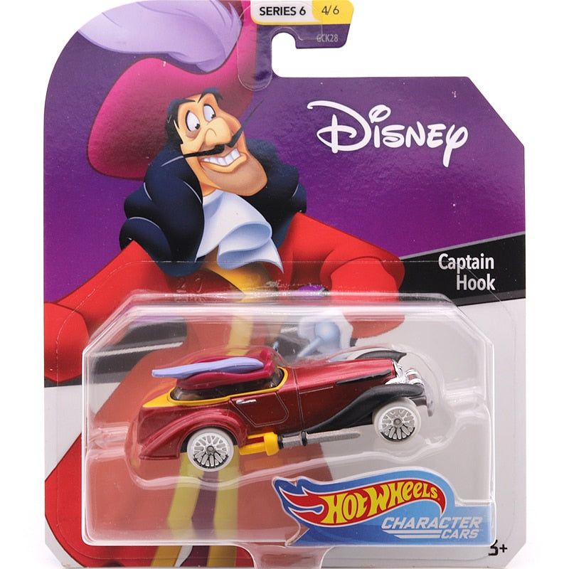 Hot Wheels Capitão Gancho Raro Disney