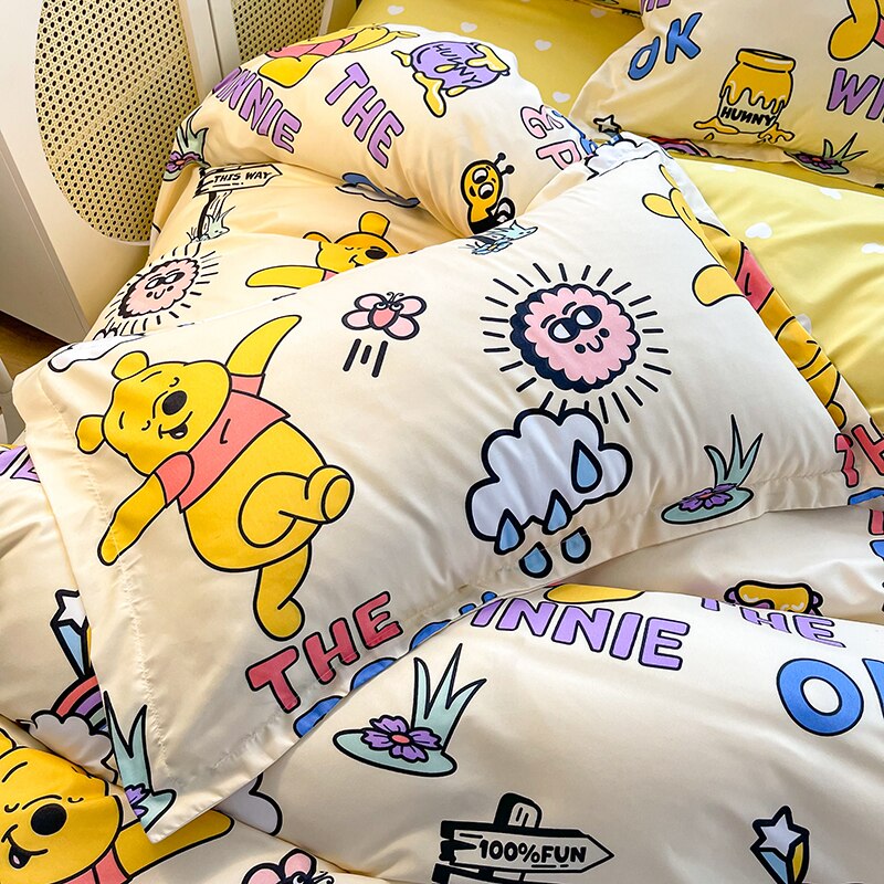 Kit de funda nórdica, sábana y funda de almohada Pooh Disney
