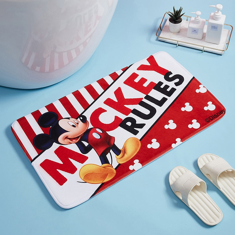 Tapete de Banheiro Mickey Minnie Disney
