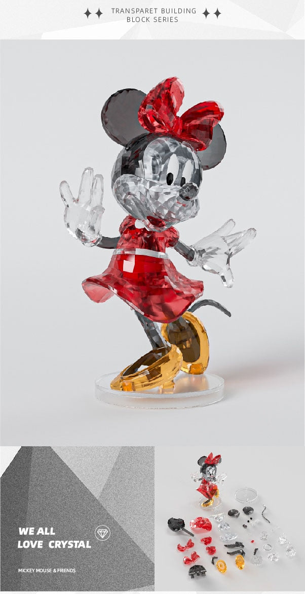 Minnie Crystal Blocks Quebra-Cabeça 3D Disney