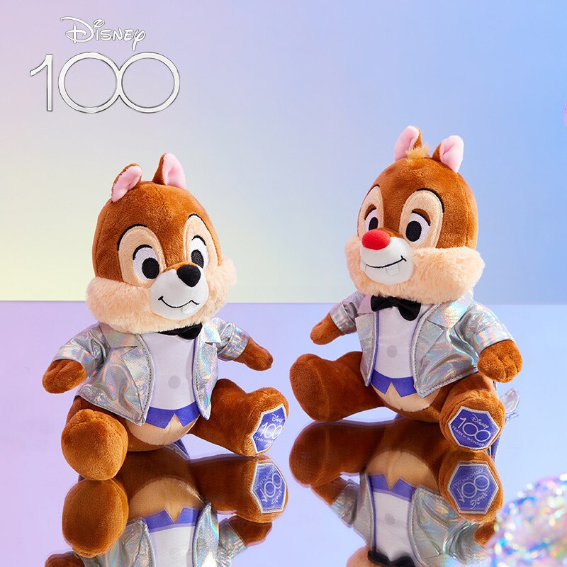 Pelúcia Mickey Minnie Pluto Tico e Teco Original Disney 100 anos