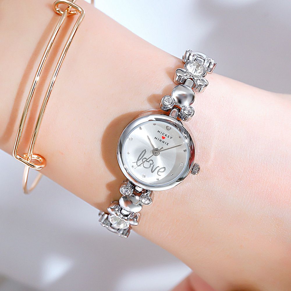 Reloj de pulsera Mickey y Minnie Love Disney