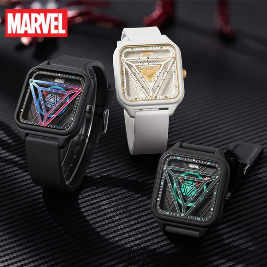 Iron Man Arc Reactor Dial Luminous Marvel Wristwatch
