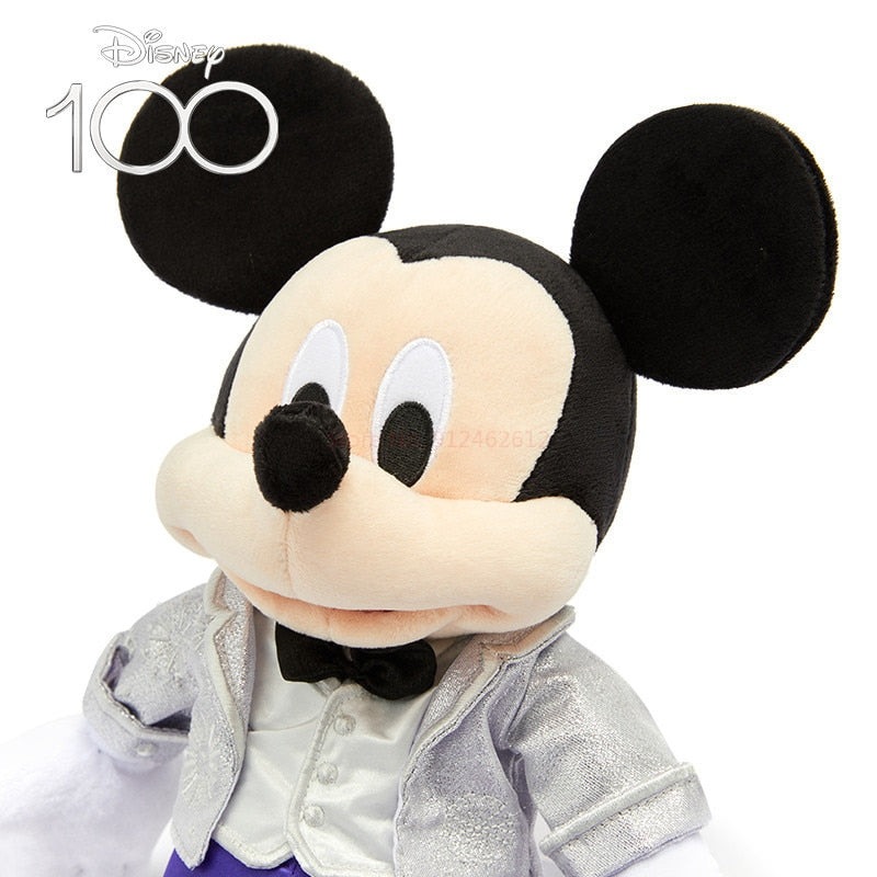 Pelúcia Mickey Minnie Pluto Tico e Teco Original Disney 100 anos