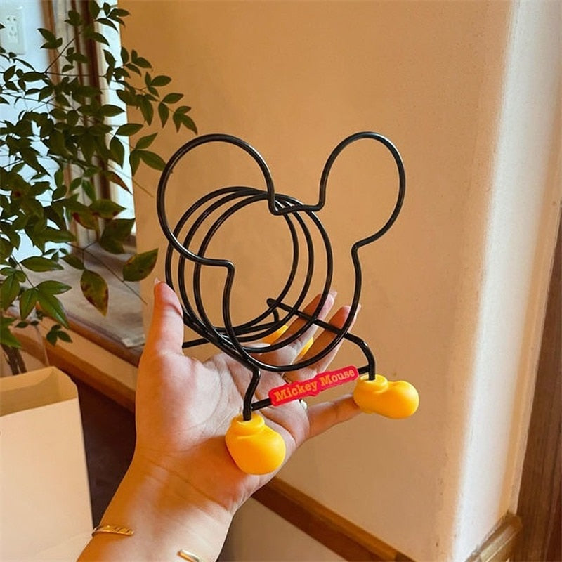 Soporte para utensilios de cocina y organizador de tapas Mickey Disney
