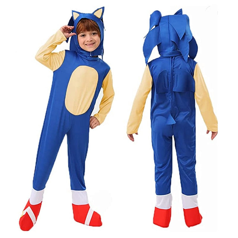 Fantasia Sonic Infantil Cosplay – Magia e Imaginacao