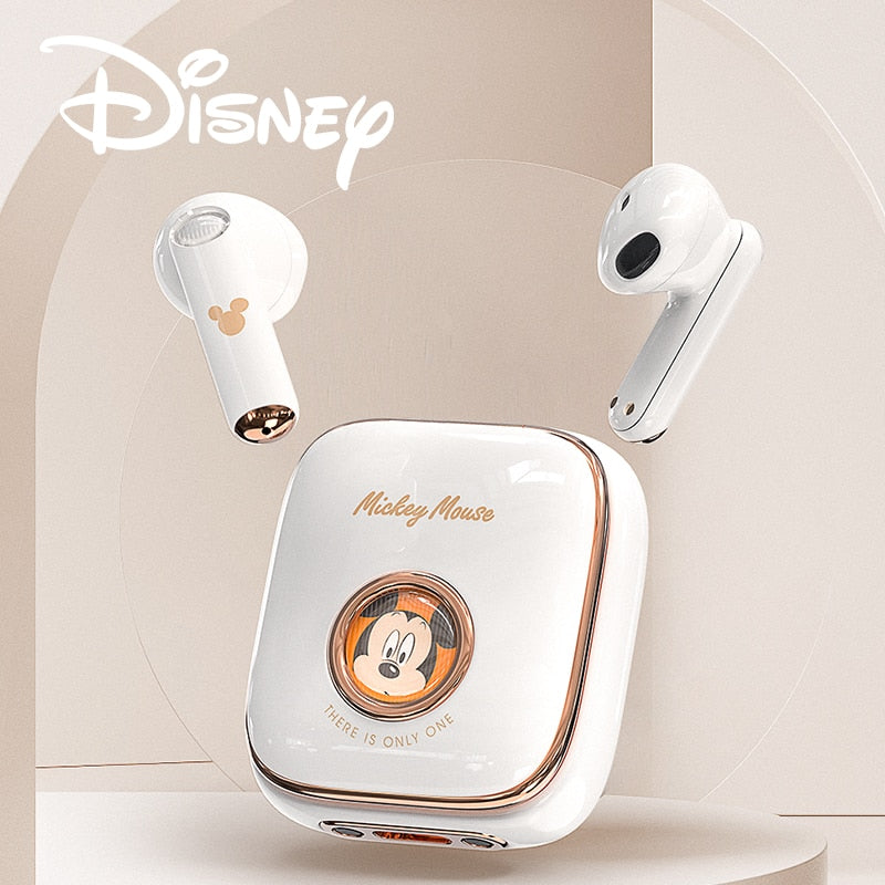 Mickey and Minnie Lux TWS Bluetooth 5.2 Disney Wireless Headphones