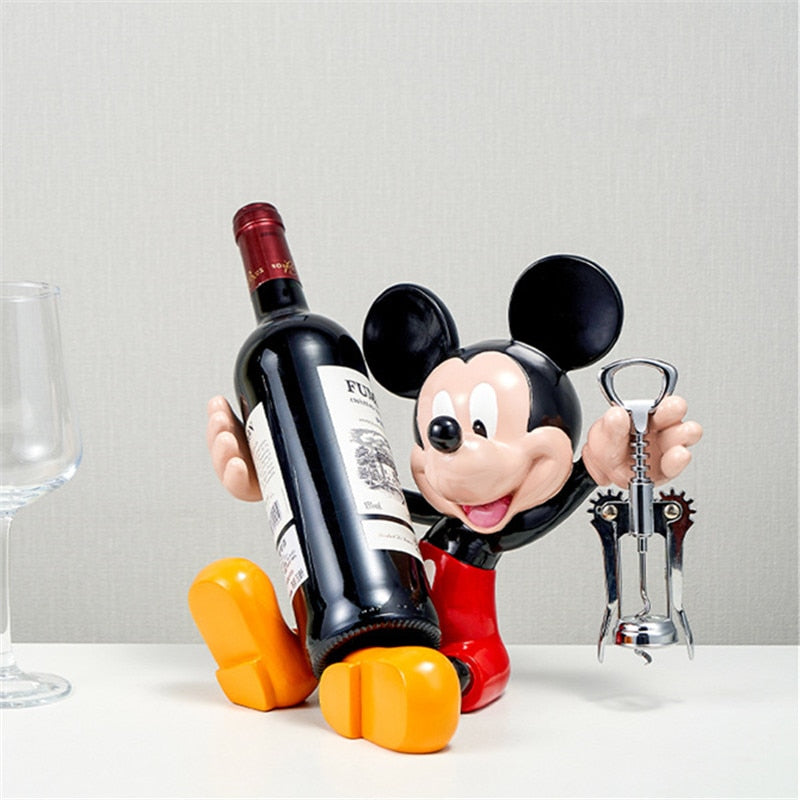 Suporte p/ Vinho Mickey